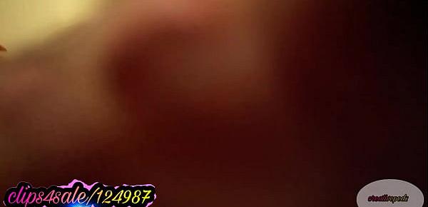  Creative Peds Up Close Nylon POV Foot Smother TeasSample Video clips4sale124987
